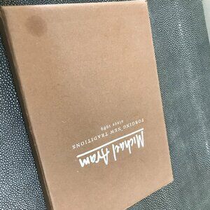 NEW USED MICHAEL ARAM VINTAGE SWISS CHEESE SERVING BOARD & KNIFE